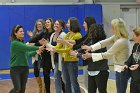 WBBall Final Four tribute  Wheaton College honored the 25th anniversary of the 1994-95 women’s basketball team that went to the NCAA final four during halftime ceremony of Wheaton’s game against Mount Holyoke College Saturday, January 18, 2020. - Photo By: KEITH NORDSTROM : Wheaton, basketball, NCAA, Final Four, 25th anniversary